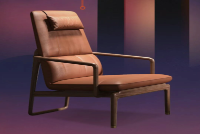 北美黑胡桃沙发椅